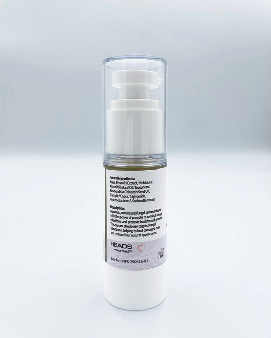 Volupropol Nail Fungus Defense Serum bottle, ingredients and description.